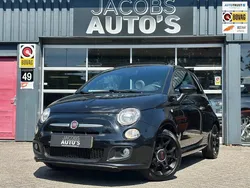 Zwart, metallic lak Gebruikt 2014 Fiat 500C Lounge Cabriolet | € 7.950 (Eerlijke prijs)