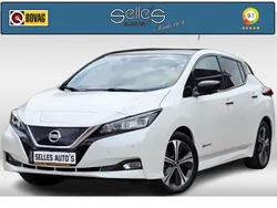 Wit, metallic lak Gebruikt 2018 Nissan Leaf 360º Hatchback | € 14.995 (Duur)