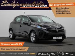 Zwart Nieuw 2025 Renault Clio V Evolution Hatchback | € 24.990 (Super prijs)