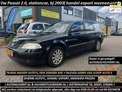 Zwart Gebruikt 2003 VW Passat Stationwagen | € 999 (Eerlijke prijs)