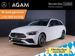 Wit Gebruikt 2024 Mercedes C300 AMG line Stationwagen | € 46.450 (Super prijs)