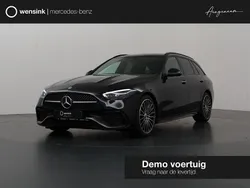 Zwart Gebruikt 2025 Mercedes C180 AMG line Stationwagen | € 61.900