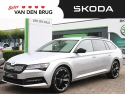 Zilver Gebruikt 2021 Skoda Superb Business Line Stationwagen | € 30.195 (Eerlijke prijs)