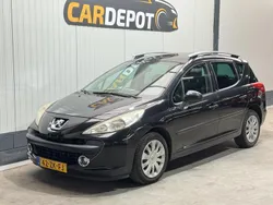 Zwart Gebruikt 2008 Peugeot 207 Stationwagen | € 1.698 (Eerlijke prijs)