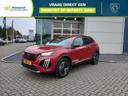 Rood Gebruikt 2024 Peugeot e-2008 Allure SUV | € 40.895