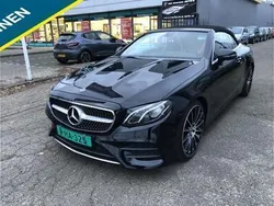 Zwart Gebruikt 2018 Mercedes E200 Premium Cabriolet | € 41.999