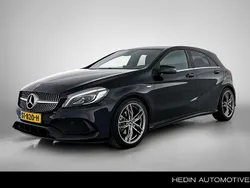 Zwart Gebruikt 2018 Mercedes A180 AMG line Hatchback | € 21.900 (Eerlijke prijs)