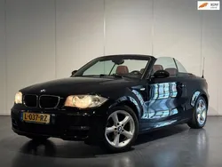 Zwart Gebruikt 2009 BMW 118 Cabriolet Cabriolet | € 6.350 (Goede deal)