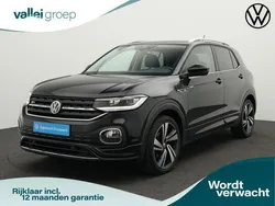 Zwart Gebruikt 2019 VW T-Cross R-line SUV | € 21.900 (Eerlijke prijs)
