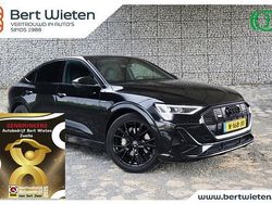 Zwart Gebruikt 2021 Audi e-tron S-Line SUV | € 35.840 (Eerlijke prijs)