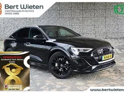 Zwart Gebruikt 2021 Audi e-tron S-Line SUV | € 35.995 (Eerlijke prijs)