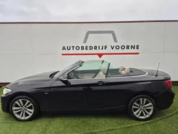 Zwart Gebruikt 2016 BMW 218 Executive Cabriolet | € 20.950 (Eerlijke prijs)