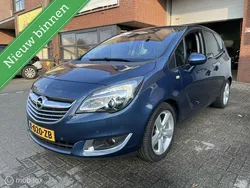 Blauw, metallic lak Gebruikt 2016 Opel Meriva MPV | € 9.950 (Eerlijke prijs)