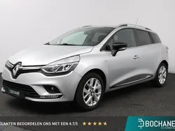 Grijs, metallic lak Gebruikt 2019 Renault Clio GrandTour LIMITED Stationwagen | € 9.900 (Eerlijke prijs)