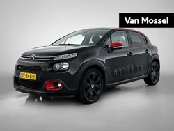 Zwart Gebruikt 2017 Citroën C3 PureTech Hatchback | € 10.440 (Iets duurder)
