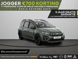 Groen Nieuw 2025 Dacia Jogger Extreme MPV | € 28.675 (Eerlijke prijs)