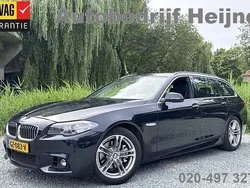 Zwart, metallic lak Gebruikt 2015 BMW 520 Executive Stationwagen | € 18.445 (Iets duurder)