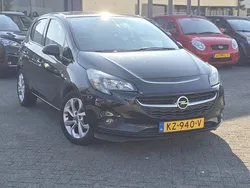 Zwart Gebruikt 2017 Opel Corsa Edition Hatchback | € 7.449 (Eerlijke prijs)