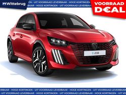 Rood Nieuw 2025 Peugeot e-208 GTi Hatchback | € 35.888 (Iets duurder)