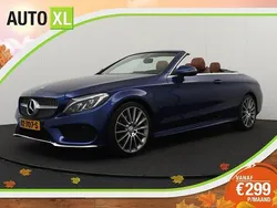 Blauw Gebruikt 2016 Mercedes C180 Ambition Cabriolet | € 23.940 (Eerlijke prijs)