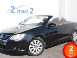 Zwart Gebruikt 2010 VW Eos Cabriolet | € 9.980