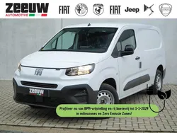 Wit Nieuw 2024 Fiat Doblò Comfort MPV | € 25.450