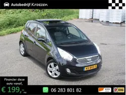 Zwart Gebruikt 2011 Kia Venga Hatchback | € 7.450 (Eerlijke prijs)