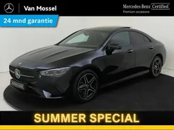 Zwart Gebruikt 2024 Mercedes CLA250 AMG line Sedan | € 45.945 (Duur)
