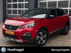 Rood Gebruikt 2019 Peugeot 3008 GT-line SUV | € 20.995 (Super prijs)