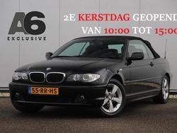 Saphirschwarz metallic (zwart metallic) Gebruikt 2005 BMW 318 Cabriolet Executive Cabriolet | € 14.999