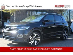 Zwart, metallic lak Gebruikt 2022 VW T-Cross R-line SUV | € 27.950 (Iets duurder)