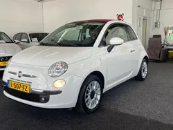 Wit Gebruikt 2013 Fiat 500C Lounge Cabriolet | € 5.950 (Eerlijke prijs)
