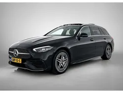 Zwart Gebruikt 2022 Mercedes C300 AMG line Stationwagen | € 39.995 (Goede deal)