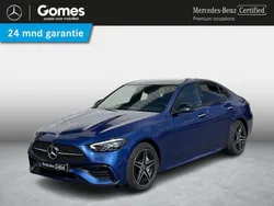 Blauw Gebruikt 2023 Mercedes C300 AMG line Sedan | € 49.950 (Iets duurder)