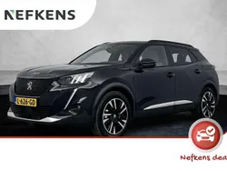 Zwart Gebruikt 2021 Peugeot e-2008 GT SUV | € 18.425 (Eerlijke prijs)