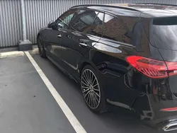 Zwart Gebruikt 2022 Mercedes C200 AMG line Stationwagen | € 39.750 (Eerlijke prijs)