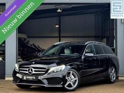 Zwart Gebruikt 2017 Mercedes C180 AMG line Stationwagen | € 20.950 (Goede deal)
