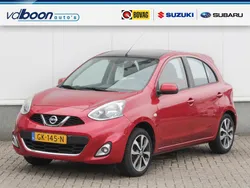 Rood Gebruikt 2014 Nissan Micra Tekna Hatchback | € 7.695 (Goede deal)