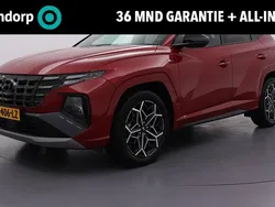Sunset red mica rood Gebruikt 2021 Hyundai Tucson N Line SUV | € 32.835 (Iets duurder)