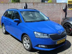 Blauw Gebruikt 2021 Skoda Fabia Ambition Stationwagen | € 5.950