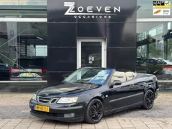 Zwart Gebruikt 2005 Saab 9-3 Cabriolet Vector Cabriolet | € 1.995 (Super prijs)