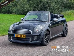 Zwart Gebruikt 2012 Mini One Cabriolet Cabriolet | € 5.990 (Goede deal)