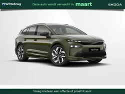 Groen Nieuw 2025 Skoda Enyaq iV SportLine SUV | € 58.280 (Iets duurder)