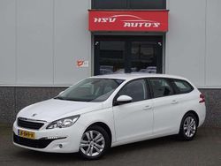 Wit Gebruikt 2015 Peugeot 308 Premium Stationwagen | € 4.999 (Super prijs)
