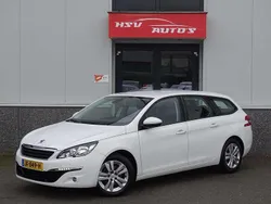 Wit Gebruikt 2015 Peugeot 308 Premium Stationwagen | € 5.999 (Super prijs)