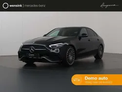 Zwart Nieuw 2025 Mercedes C180 AMG line Sedan | € 61.900 (Duur)