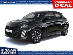 Zwart Nieuw 2025 Peugeot 208 Style Hatchback | € 27.888 (Eerlijke prijs)
