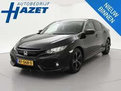 Zwart Gebruikt 2017 Honda Civic Elegance Plus Hatchback | € 17.900