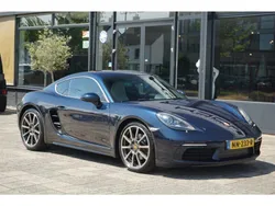 Blauw, metallic lak Gebruikt 2017 Porsche 718 Cayman Coupé | € 51.980 (Super prijs)
