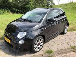Zwart Gebruikt 2013 Fiat 500S Cabriolet | € 6.995 (Eerlijke prijs)